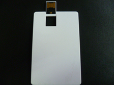 短黑膠體卡片U盤外殼